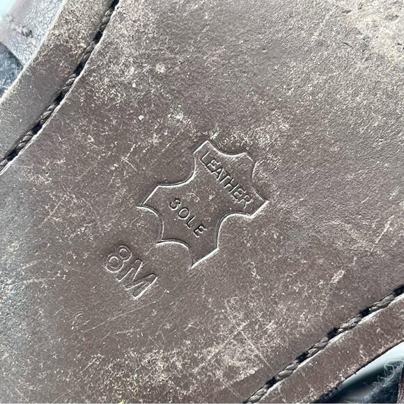 Tory Burch, Leather and Wool Travel Boots, Size 8M. Leather Sole. Excellent cond - Picture 12 of 13